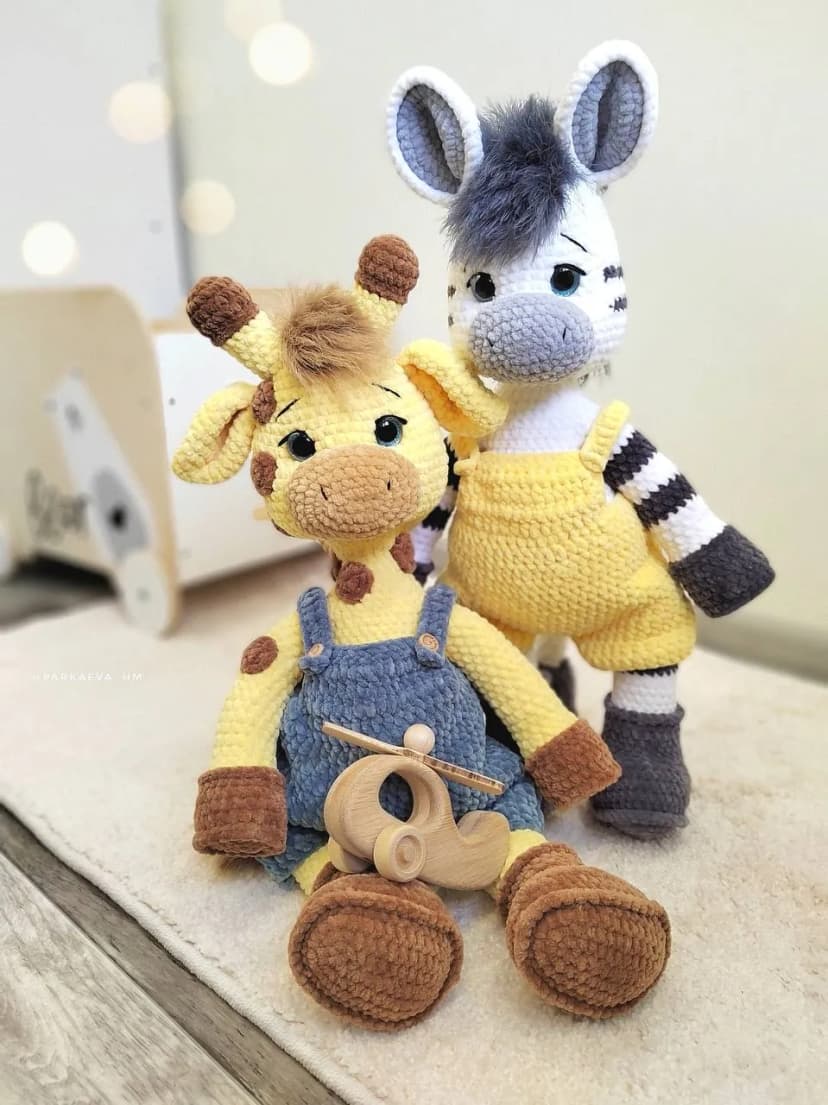 Сет «Жираф и Зебра»